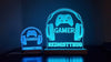 Custom Gamer Tag, Personalized Gamertag Light Sign, Custom twitch sign